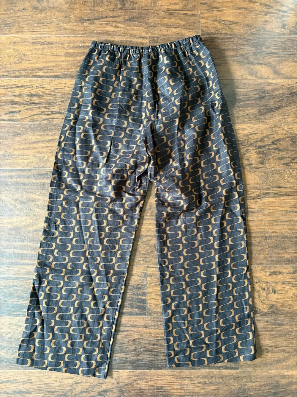 Reformation wide Leg Linen Noah Pants in Linguini size L